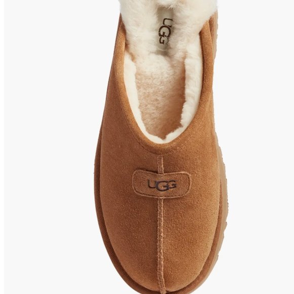 NIB UGG DISCOQUETTE SLIDE SLIPPER CHESTNUT SIZE 9 - Picture 4 of 10